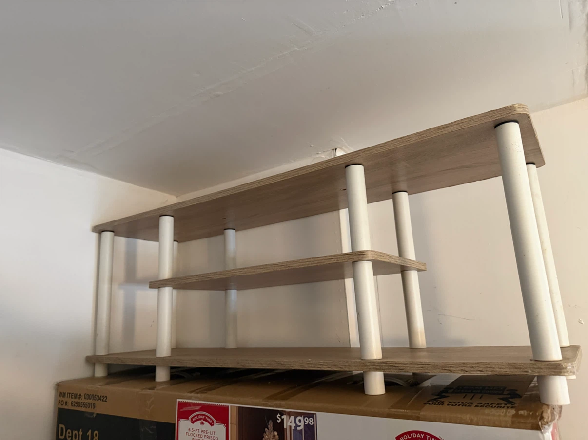 Two-Tier Media Console Shelf - photo 2