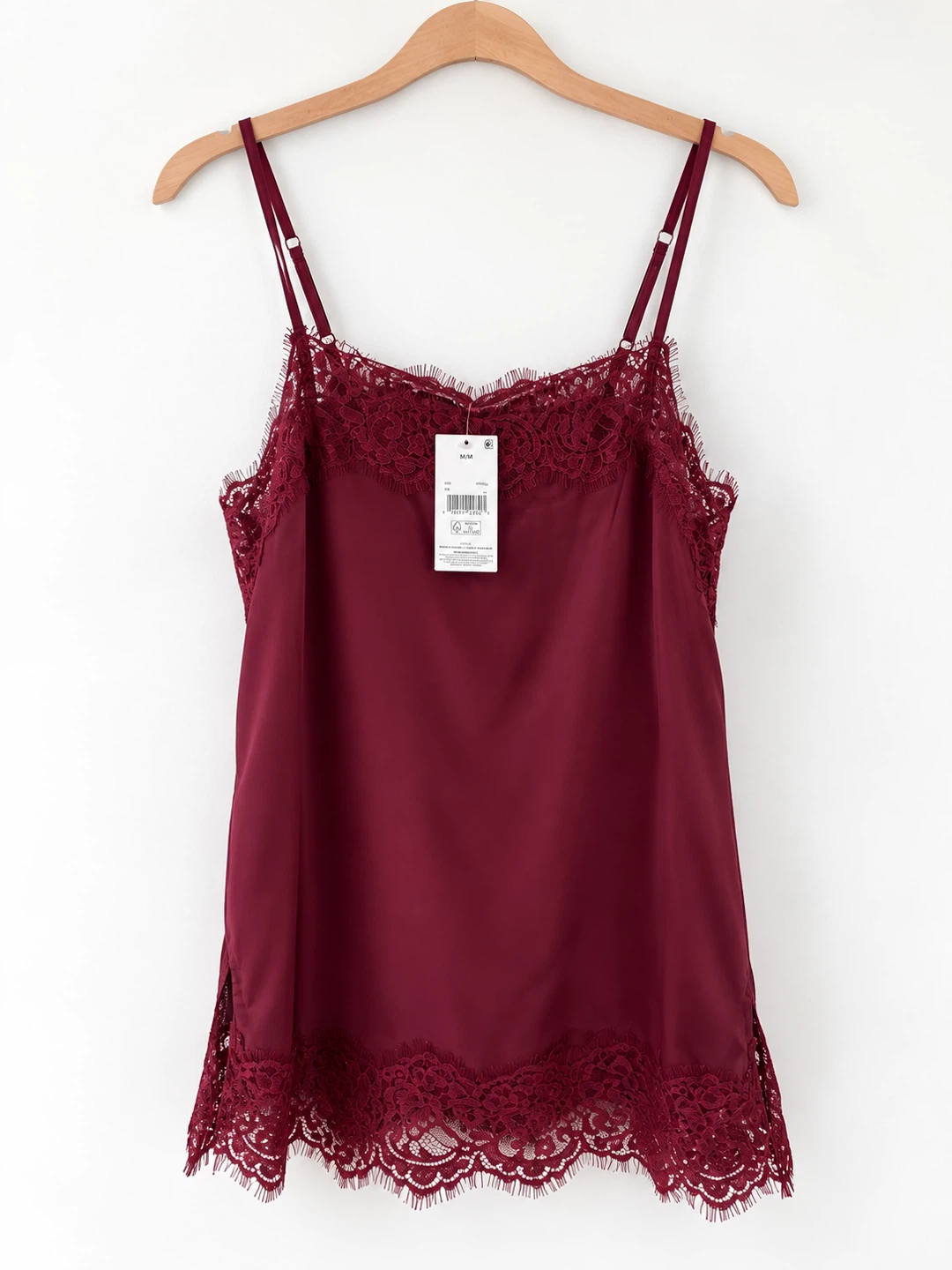 NEW Burgundy Lace Cami Top
