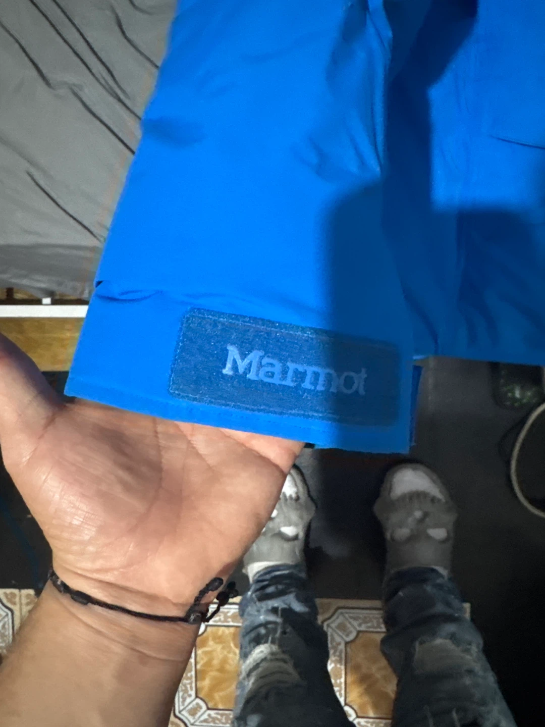 Marmot Down Jacket Blue and Red - photo 3