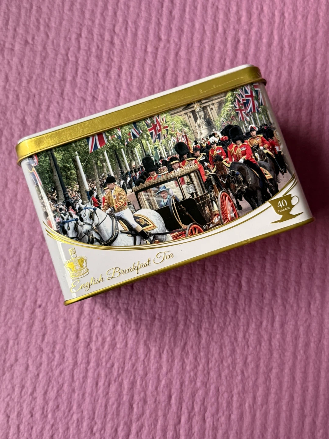 NEW✨🏈beautiful [ Empty ]Tea Tin