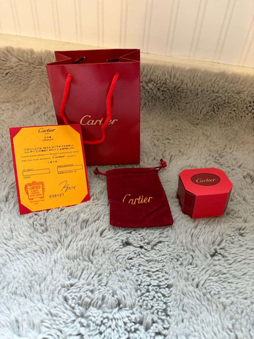 Cartier Juste un Clou Ring Size 8