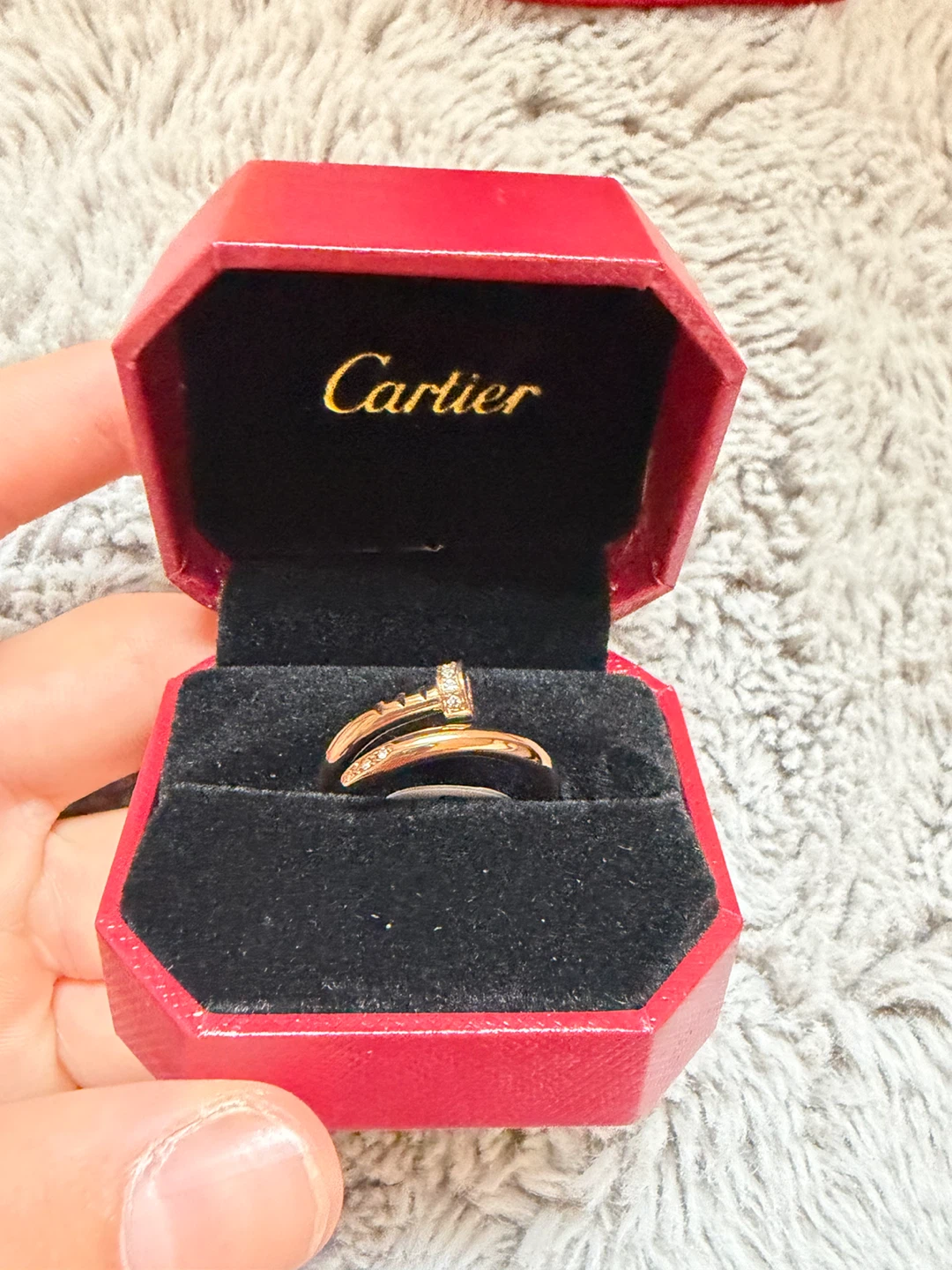 Cartier Juste un Clou Ring Size 8 - photo 2