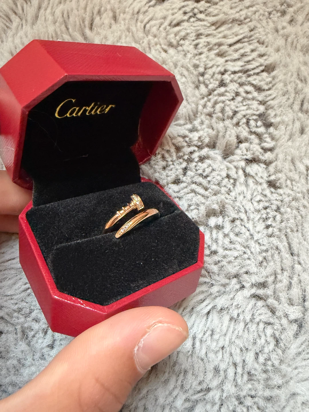 Cartier Juste un Clou Ring Size 8 - photo 3