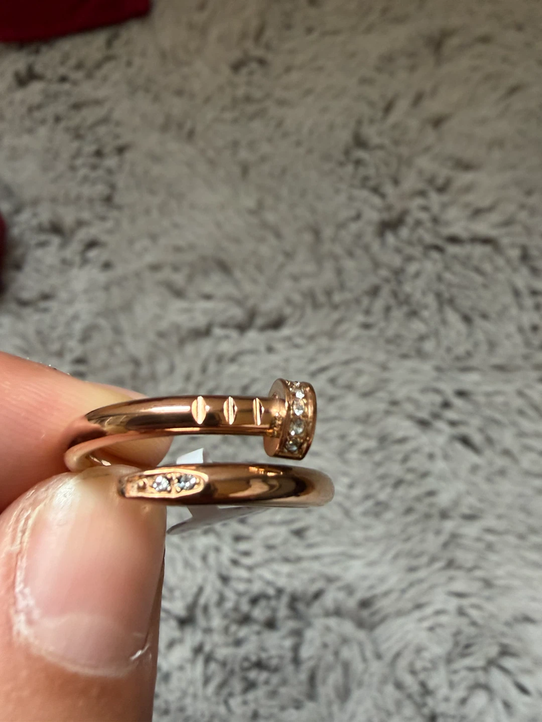 Cartier Juste un Clou Ring Size 8 - photo 4
