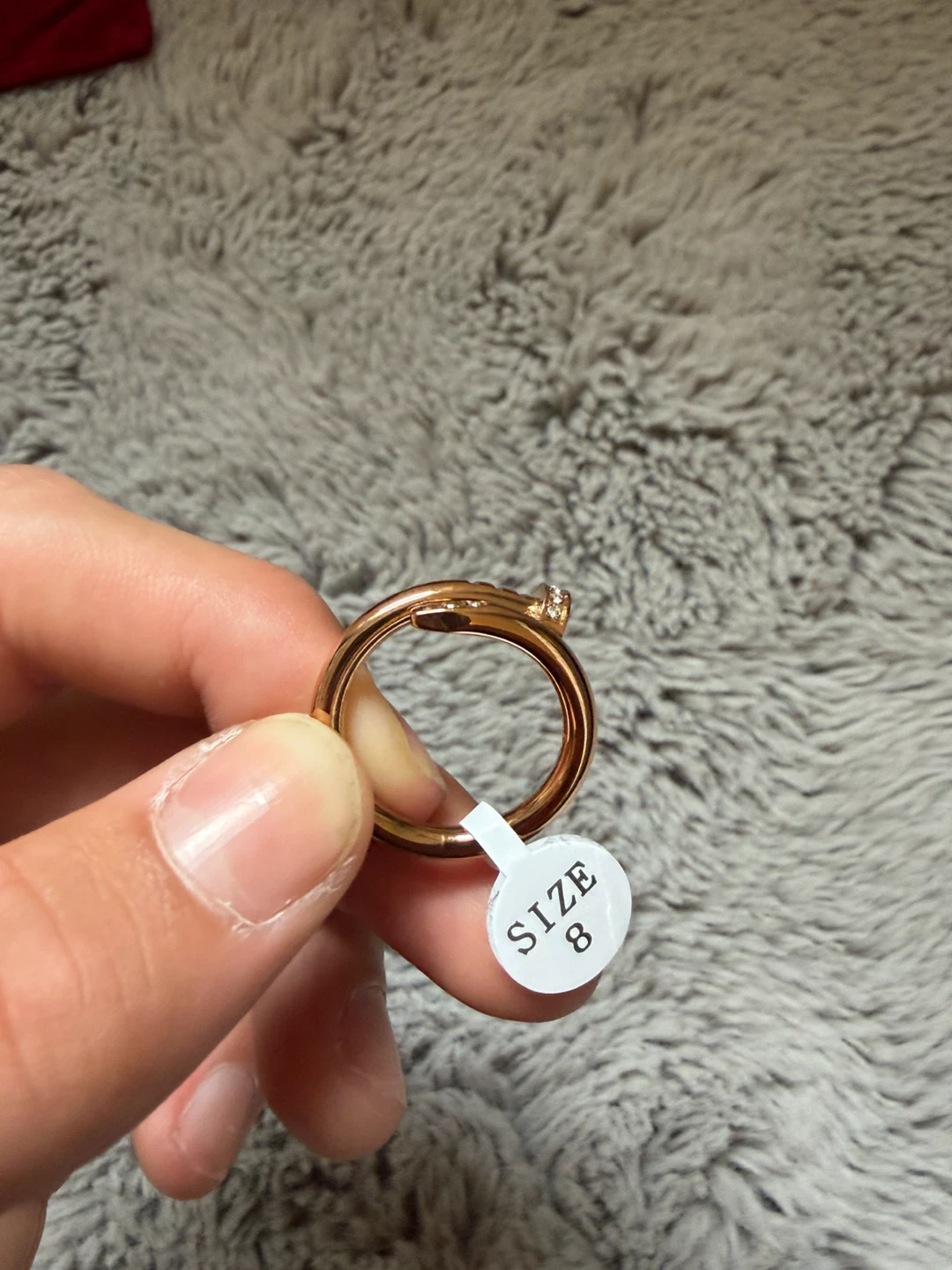 Cartier Juste un Clou Ring Size 8 - photo 5