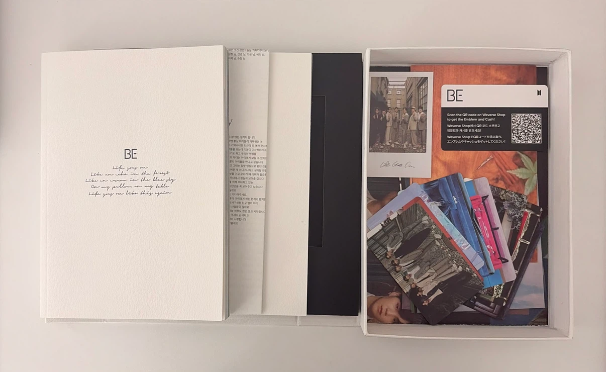 BTS BE Deluxe Edition Album