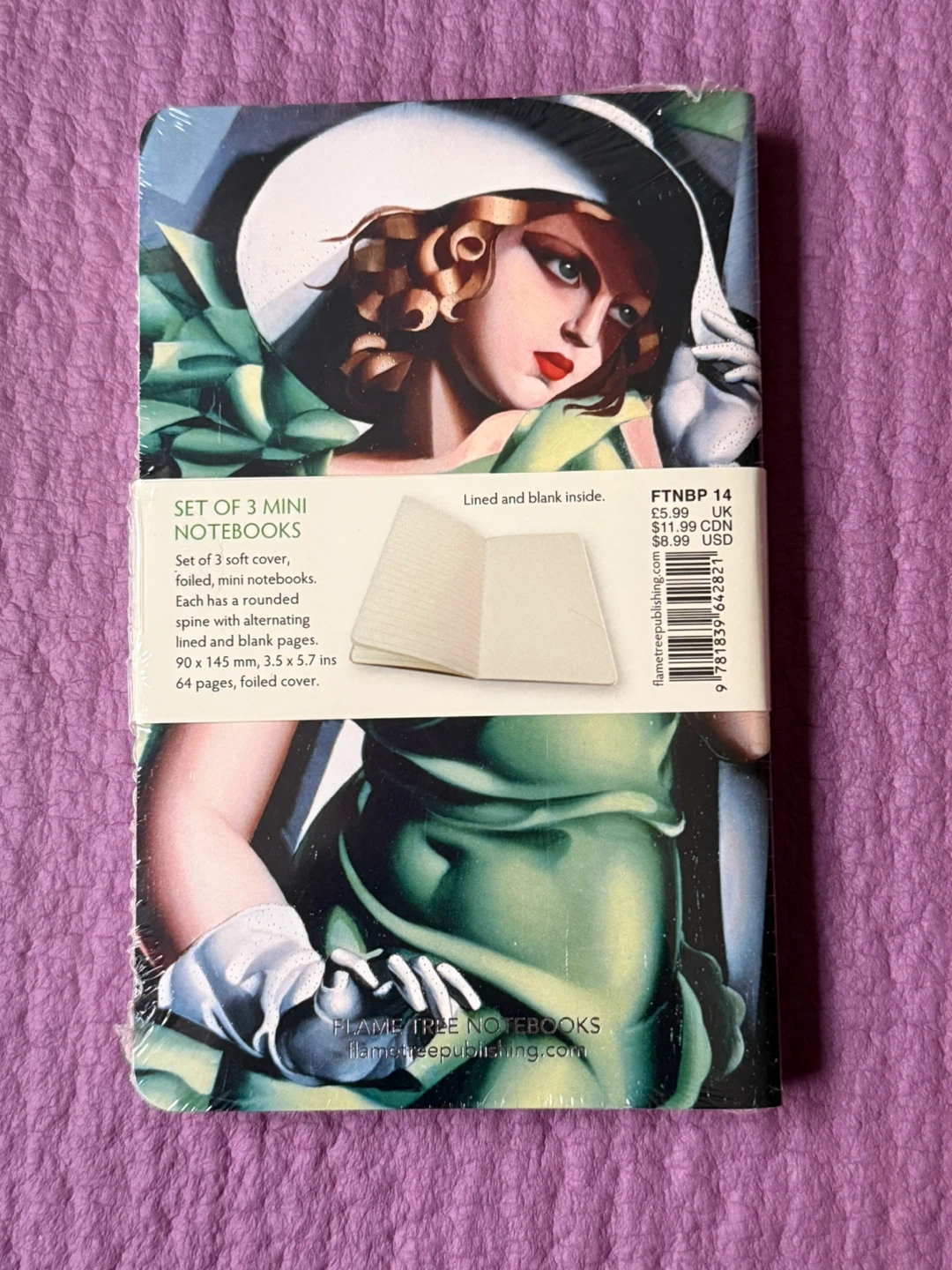 NEW✨🏈Tamara de Lempicka Mini Notebooks - photo 2