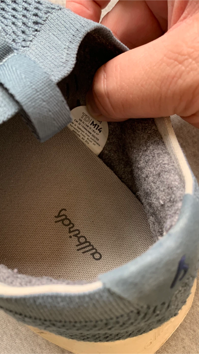 Allbirds Blue Slip On Shoes - Men’s Size 14 🏈 - photo 3