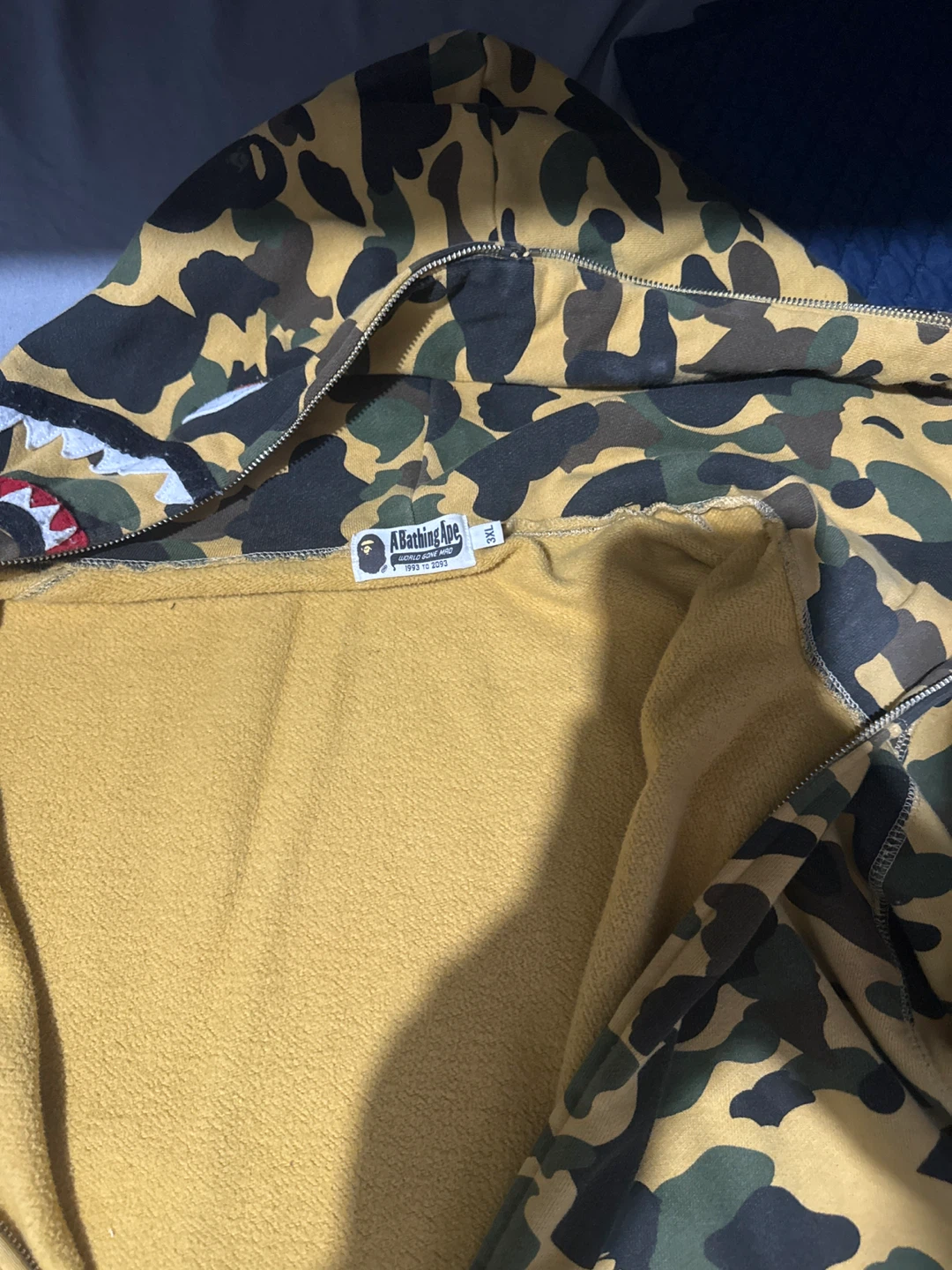 A Bathing Ape Shark Full Zip Hoodie - photo 2