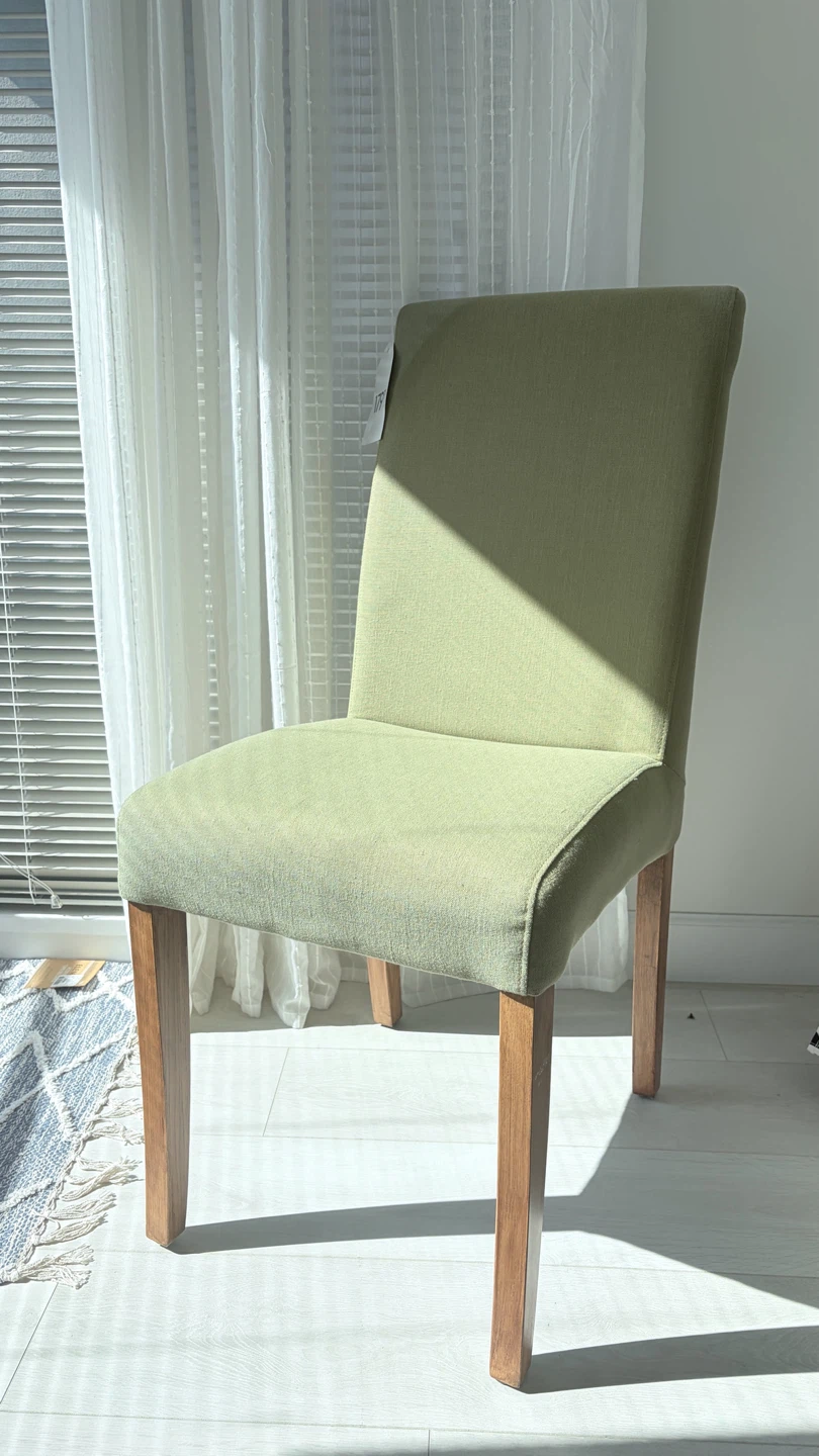 Moe's Collection Green Upholstered Dining Chair
