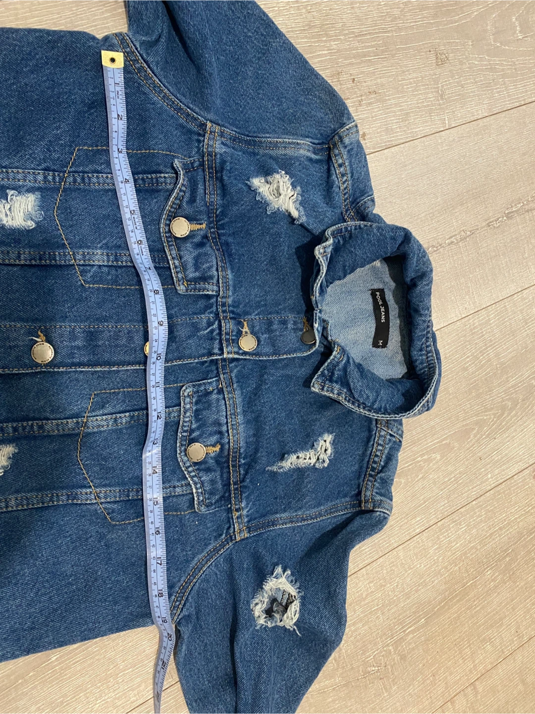 Pool Jeans Distressed Denim Jacket - photo 3