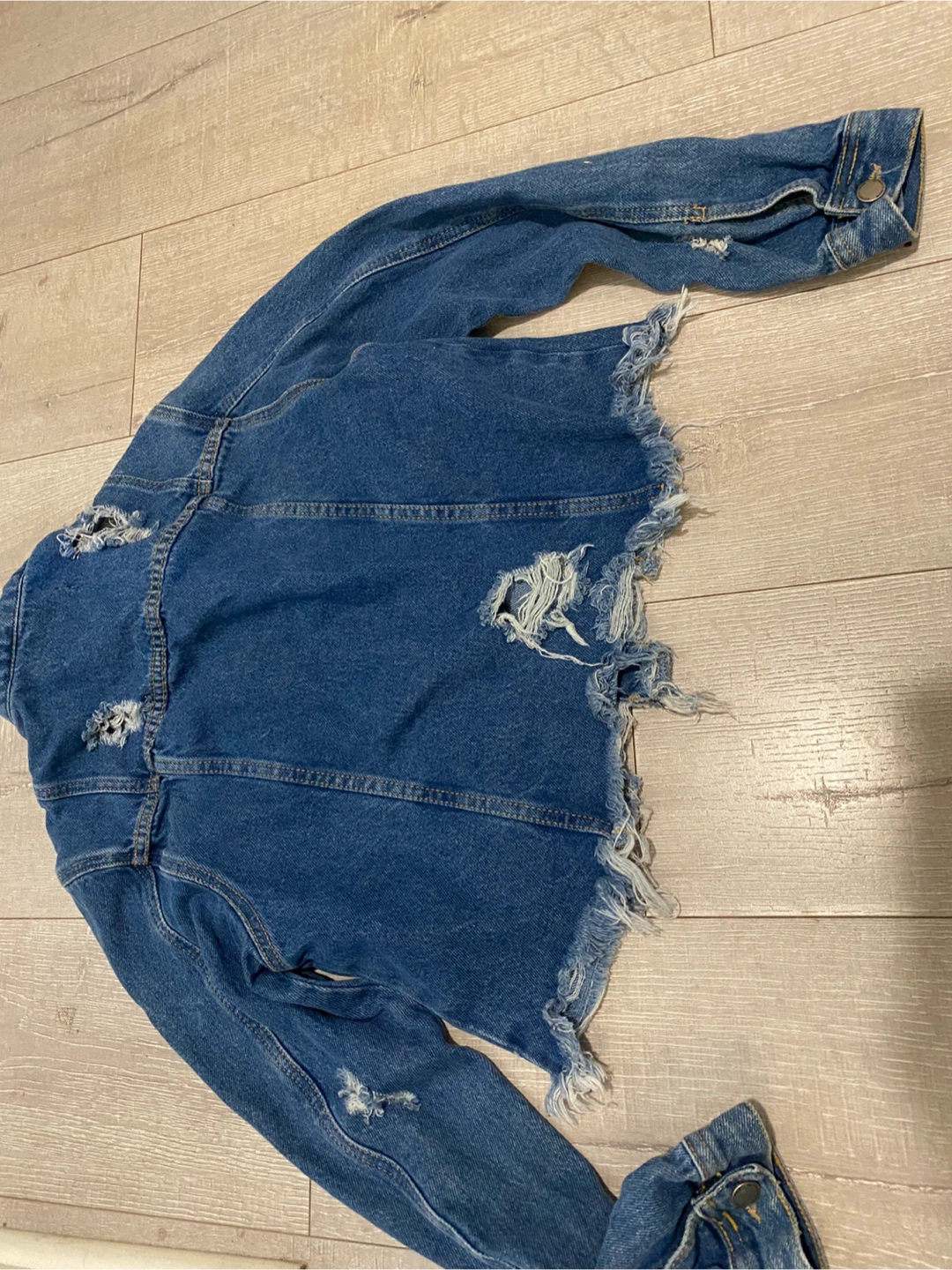 Pool Jeans Distressed Denim Jacket - photo 4