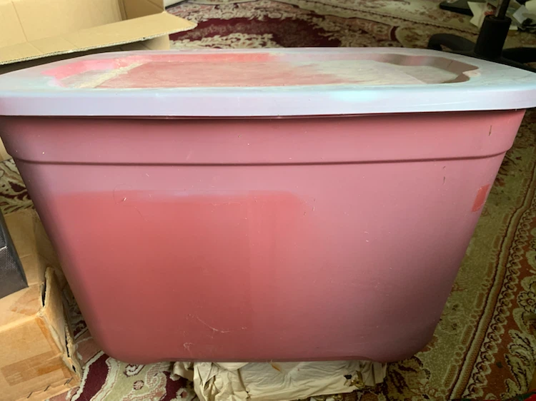 Plastic Storage Bin