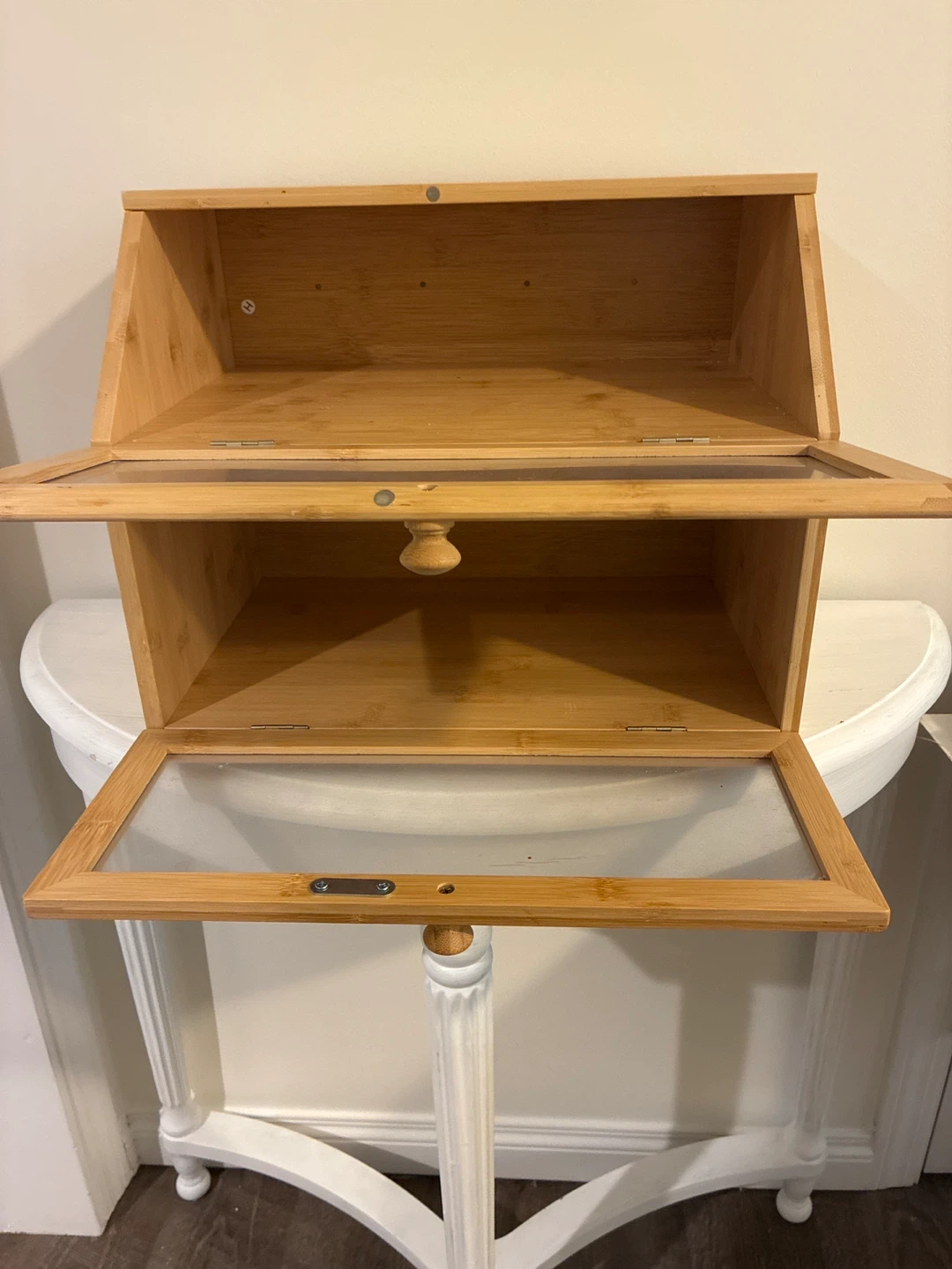 Two-Tier Bamboo Bread Box - photo 2