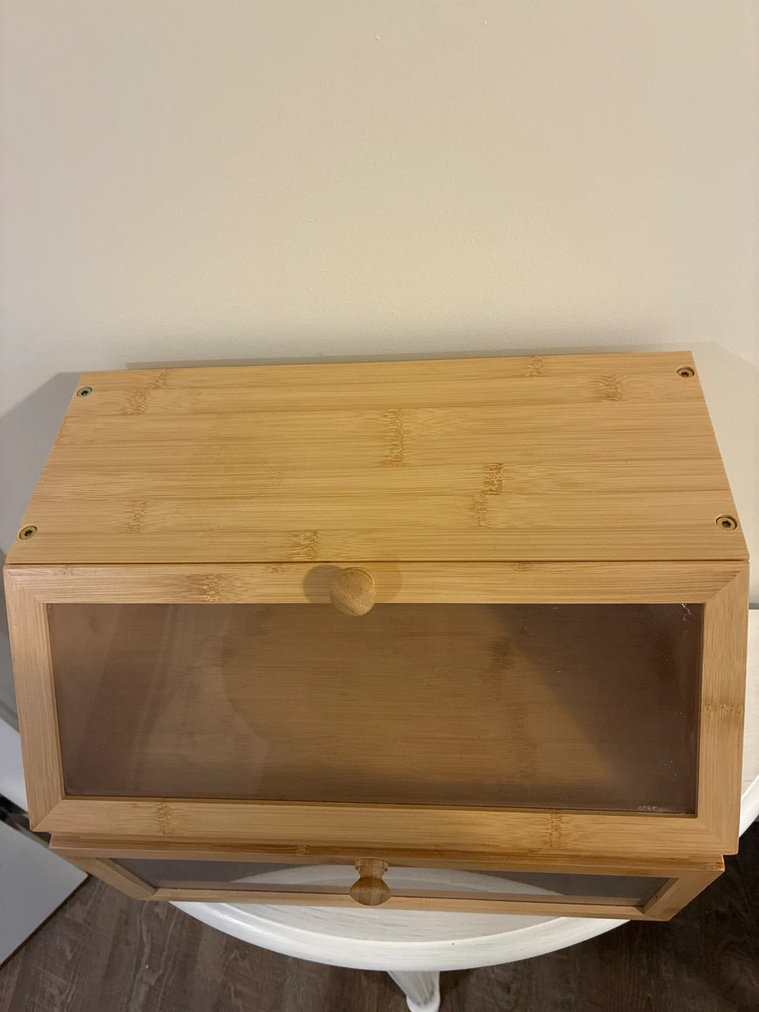 Two-Tier Bamboo Bread Box - photo 4