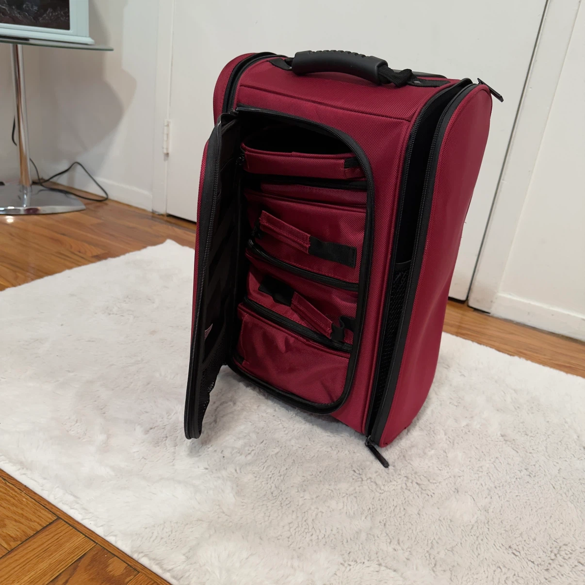 Byootique Red Makeup Train Case - photo 2