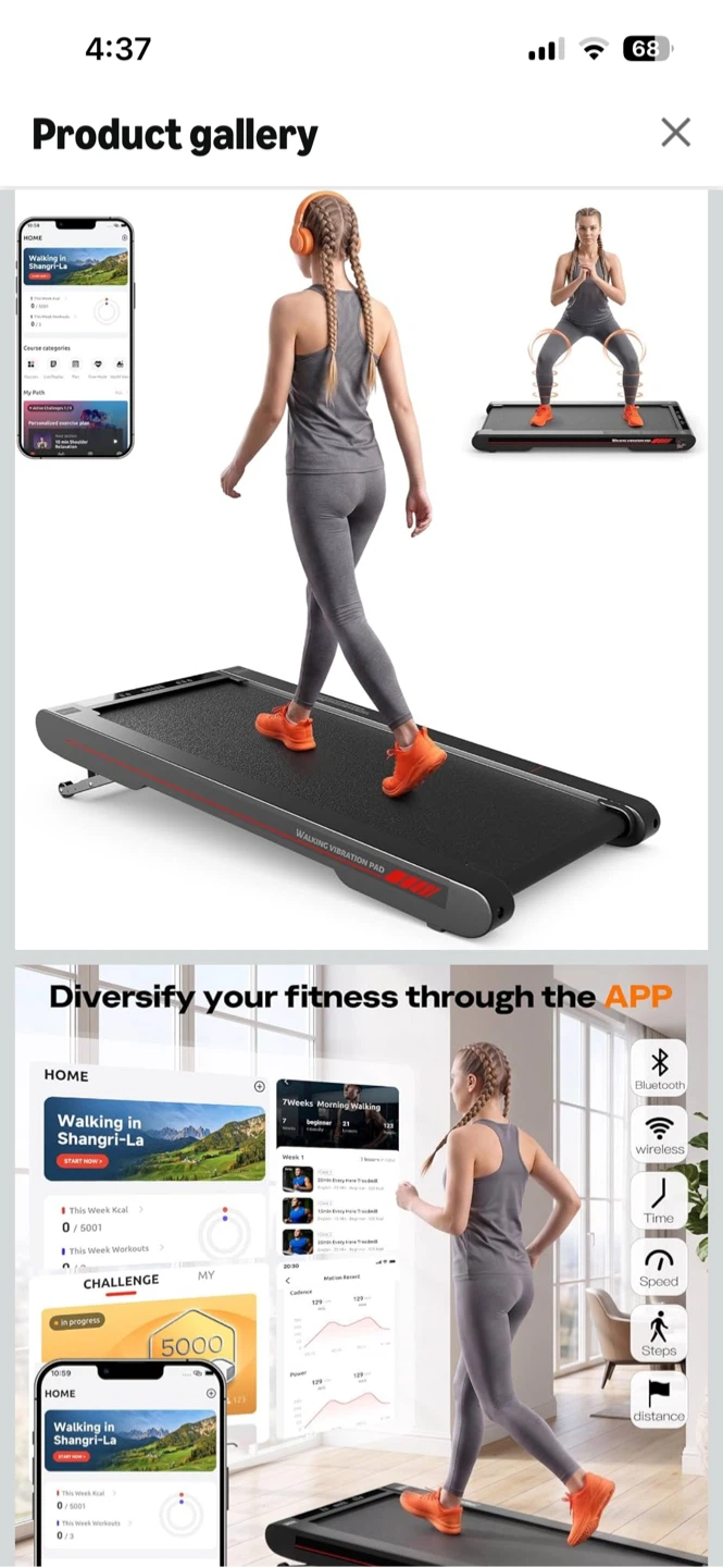 Brand New Walking Treadmill Pad with remote control - photo 2
