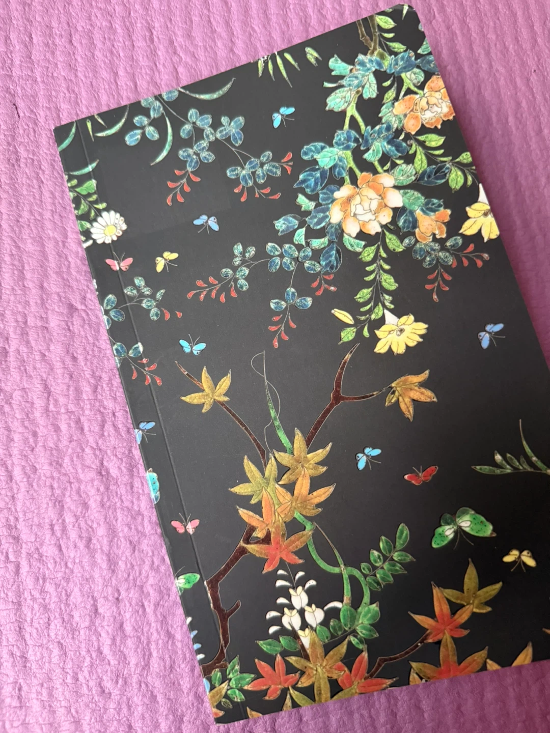 NEW✨🏈Floral and Butterfly Gold Foil Notebook - photo 3
