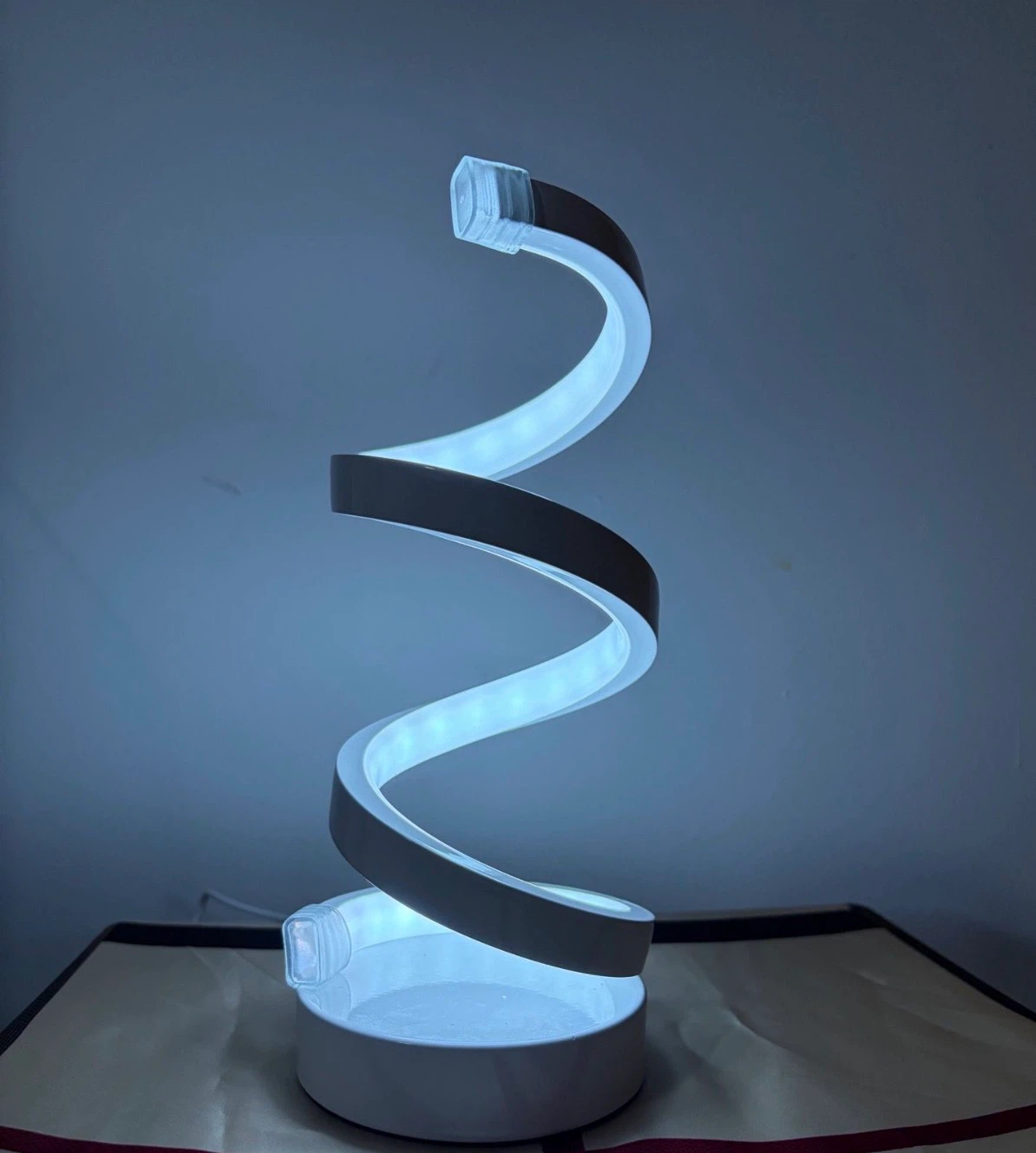 Modern LED Spiral Table Lamp - photo 2