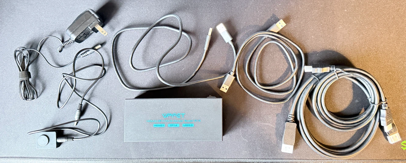 VPFCT VP-SW232 3-Monitor KVM Switch - photo 3