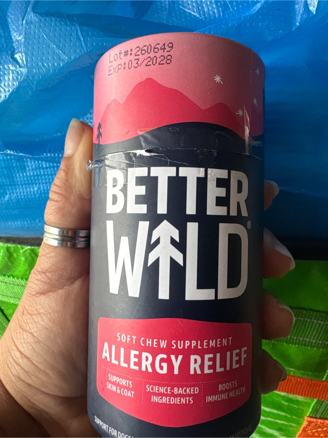 🏈 Better Wild Allergy Relief Soft Chews for Dogs