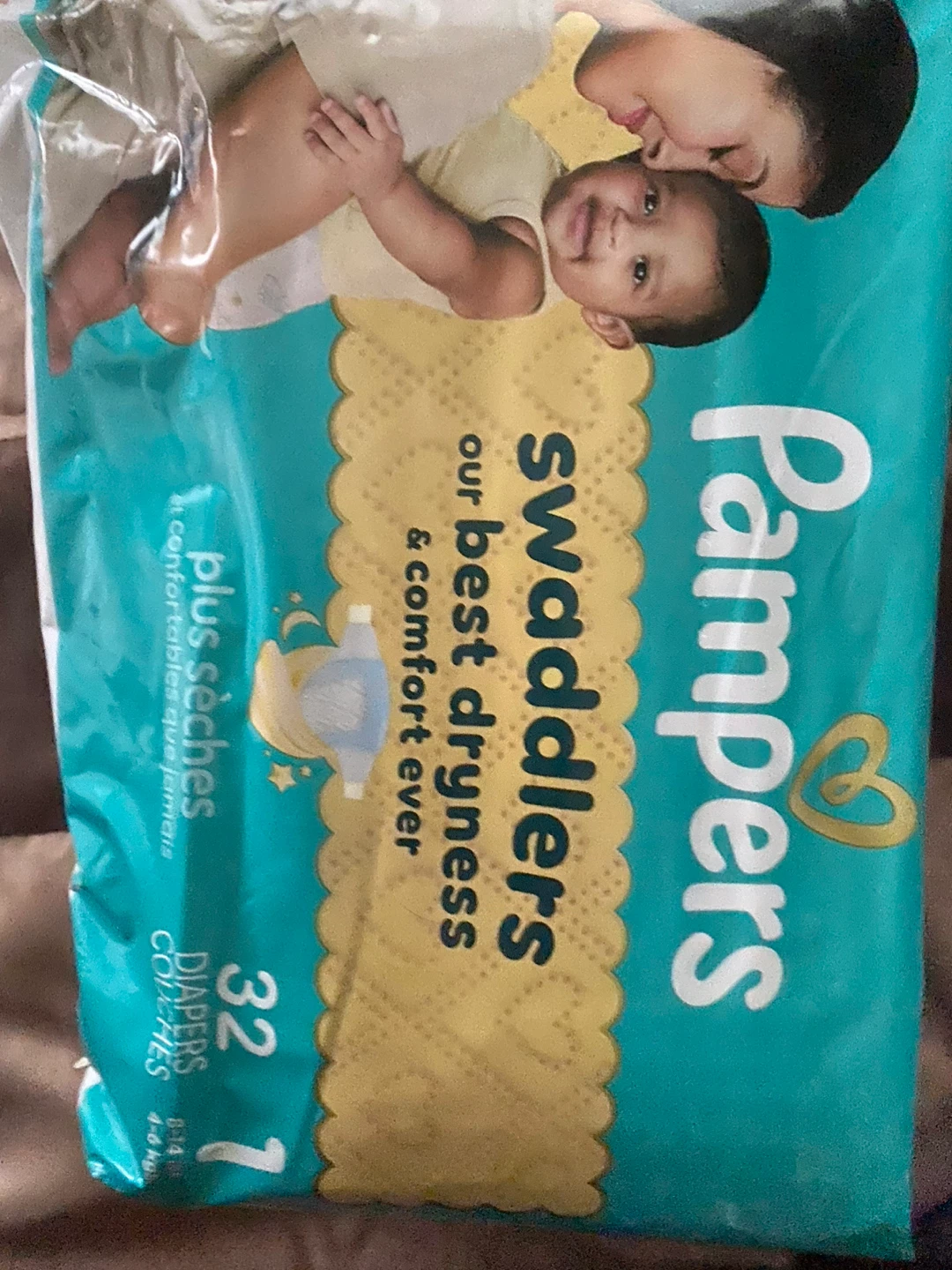 Pampers Swaddlers Size 1 Diapers - 32 Count