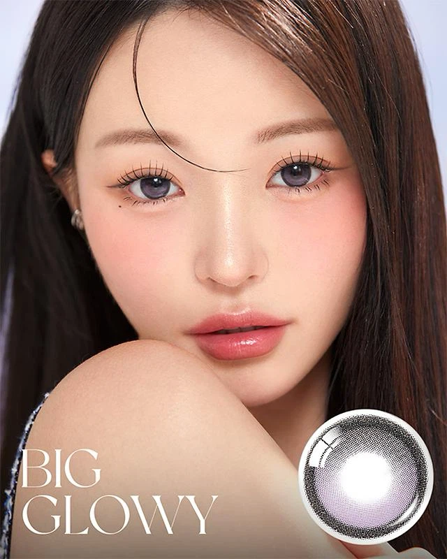 Brand New OLENS Big Glowy 1-Day Lenses – Lavender - photo 3