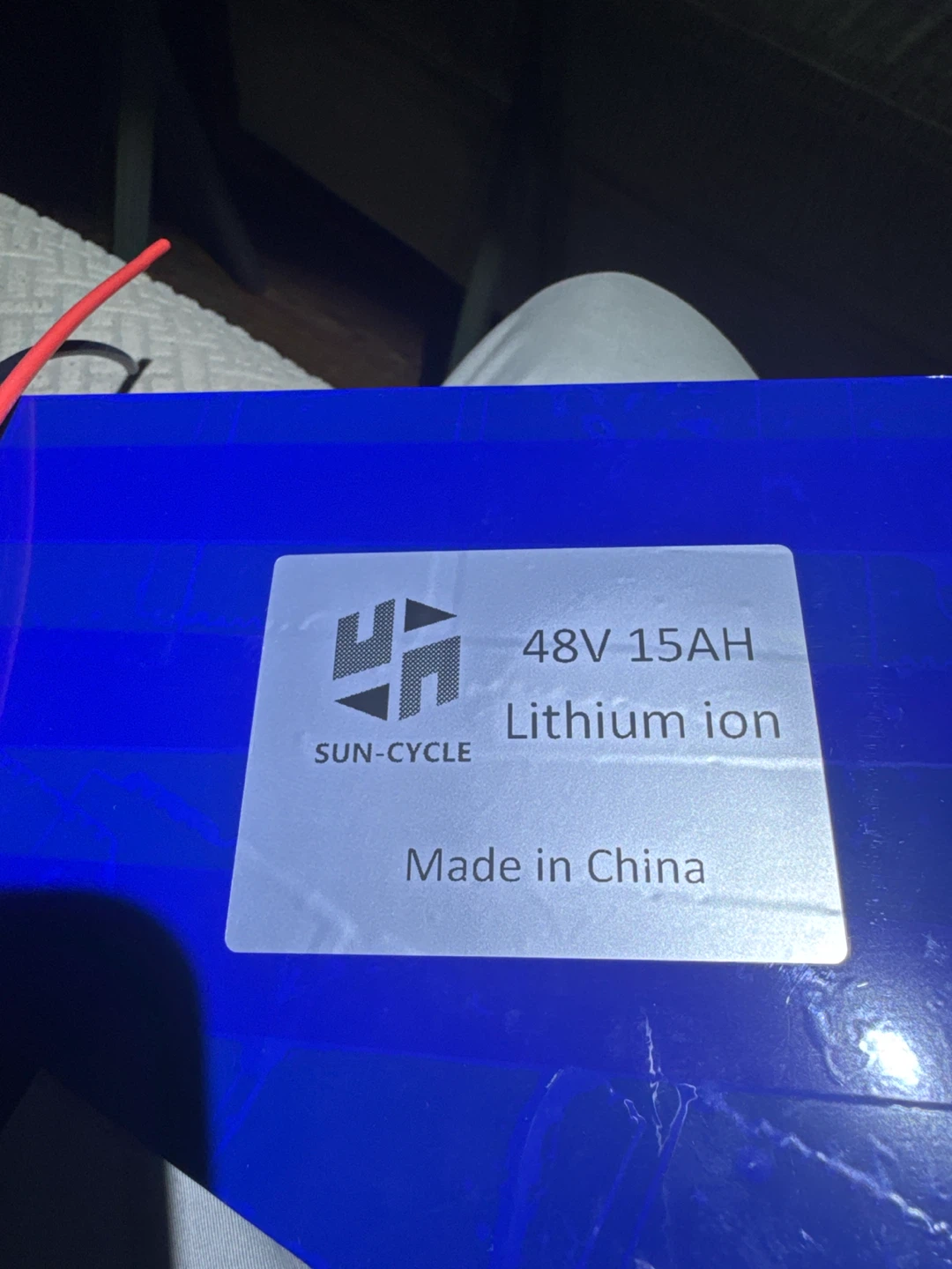 🏈 Sun-Cycle 48V 15Ah Lithium Ion Battery - photo 4
