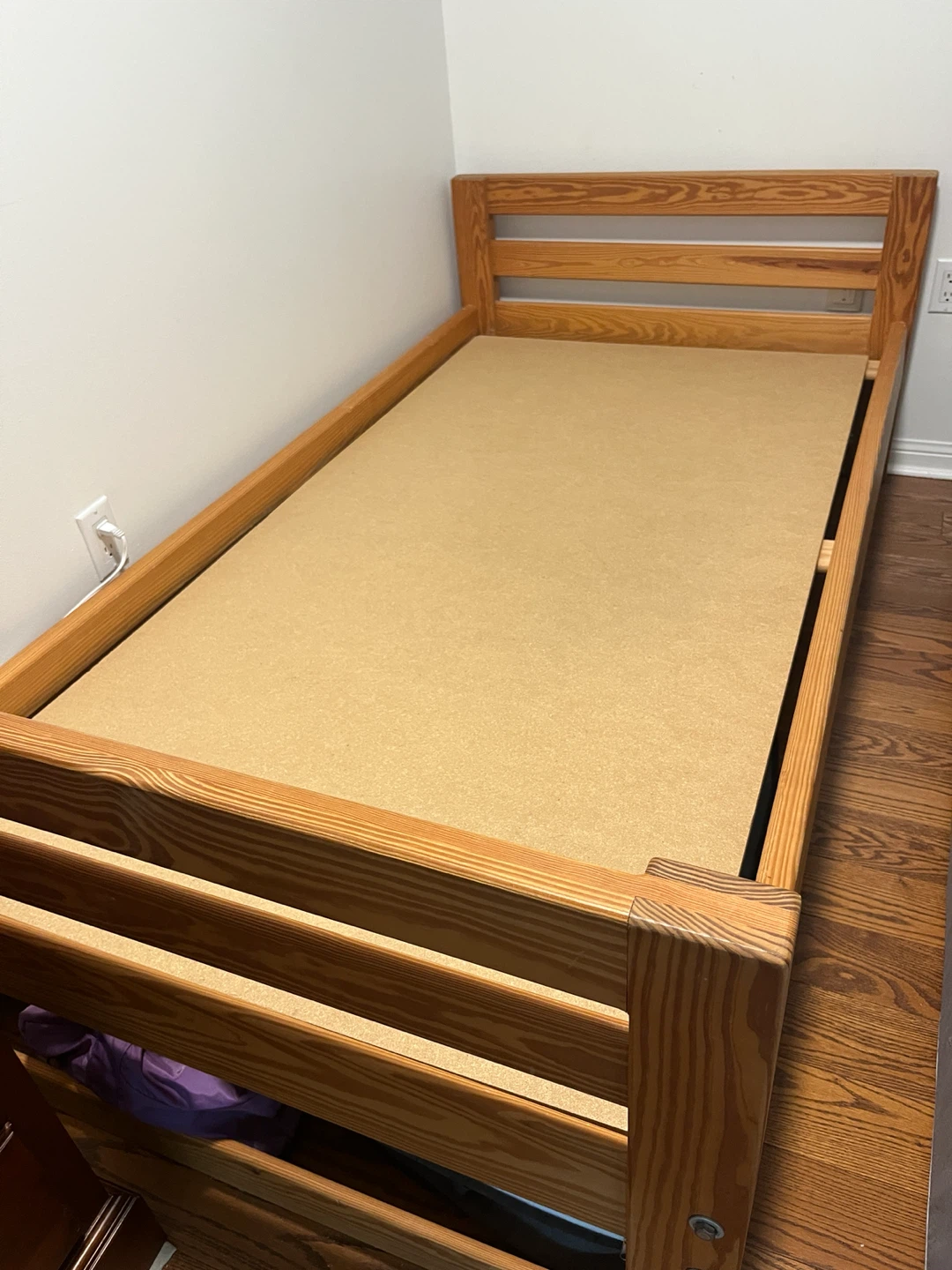 Crate Designs solid wood twin bed - photo 3