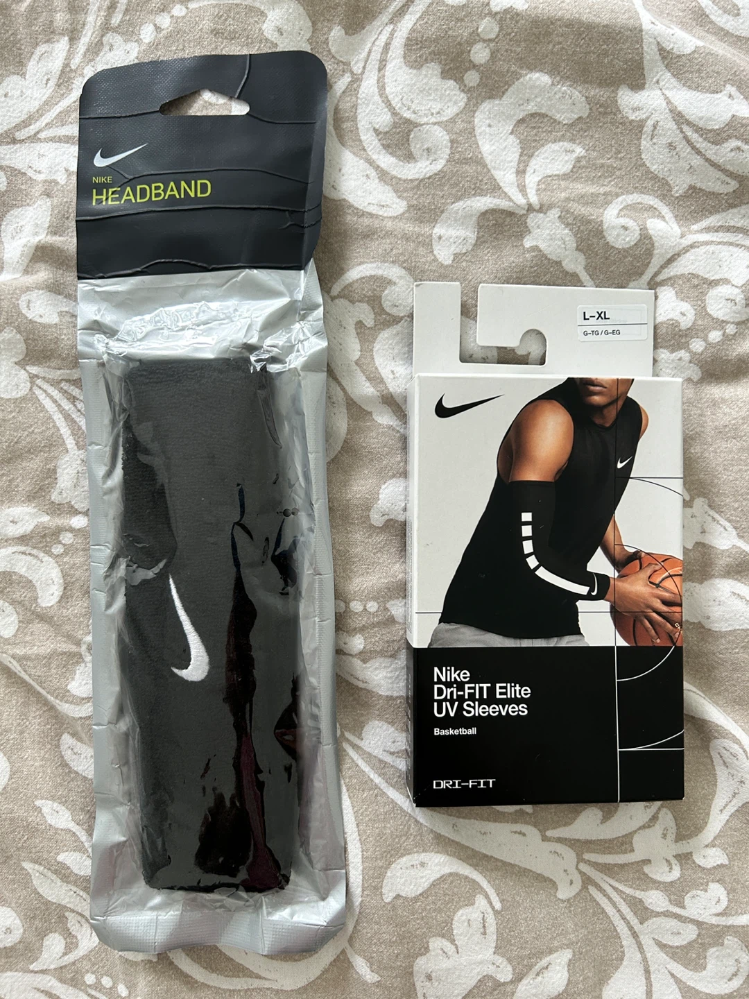 Headband and Dri-FIT UV Sleeves
