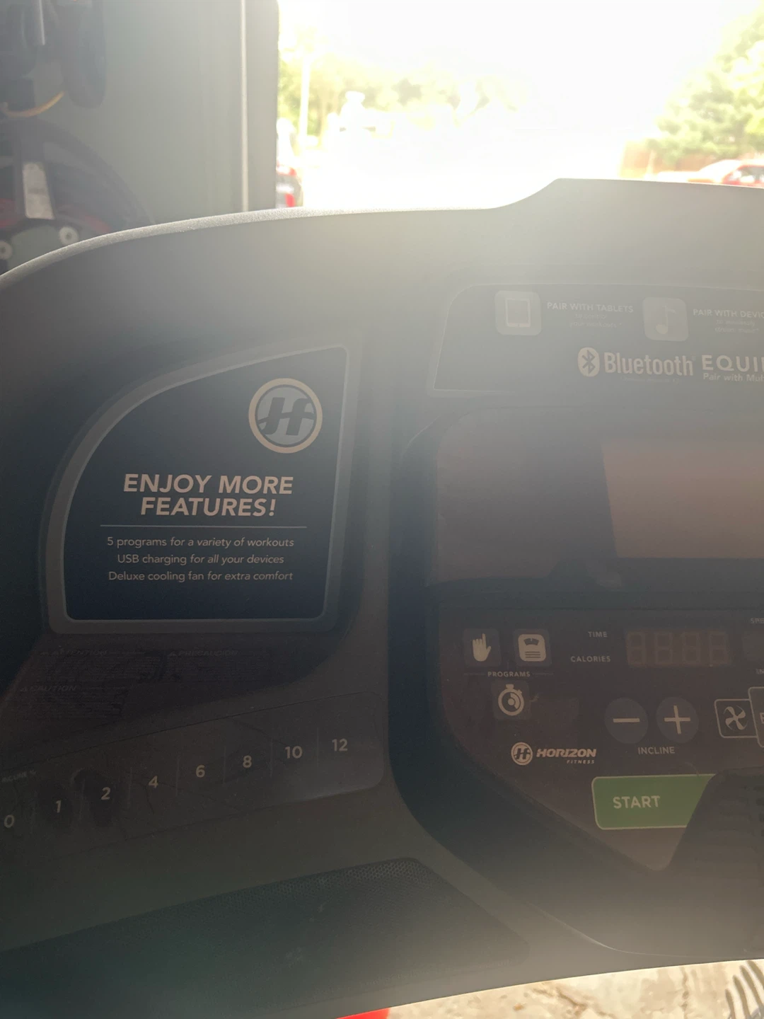 Horizon Fitness T202 Treadmill - photo 2