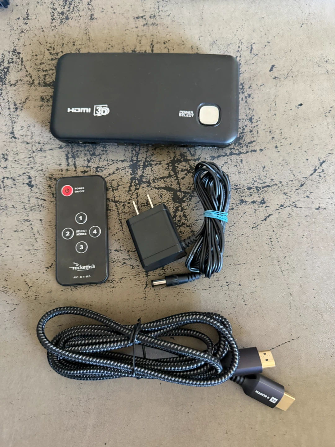 Rocketfish 4-Port HDMI Switch RF-G1185