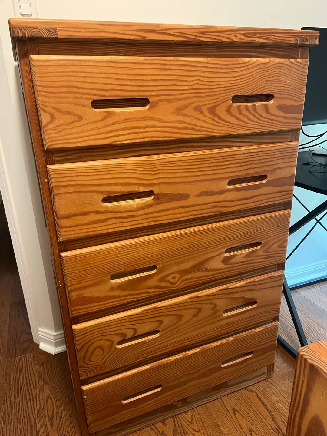 Crate Designs Solid Wood 5-Drawer Dresser