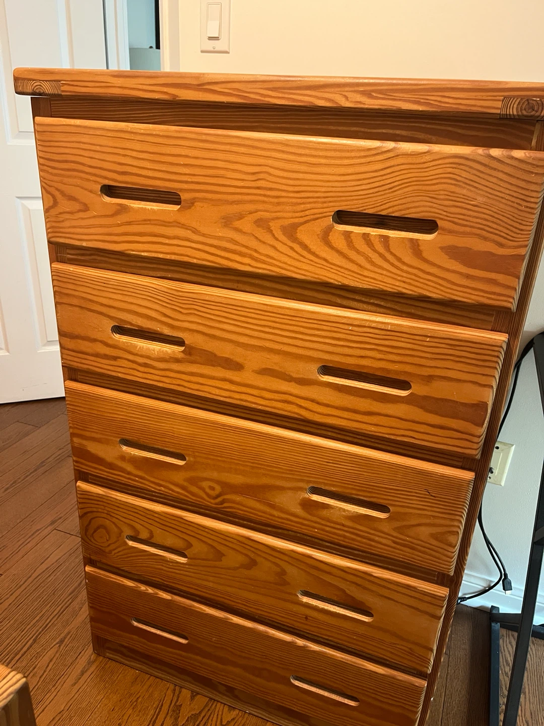 Crate Designs Solid Wood 5-Drawer Dresser - photo 3