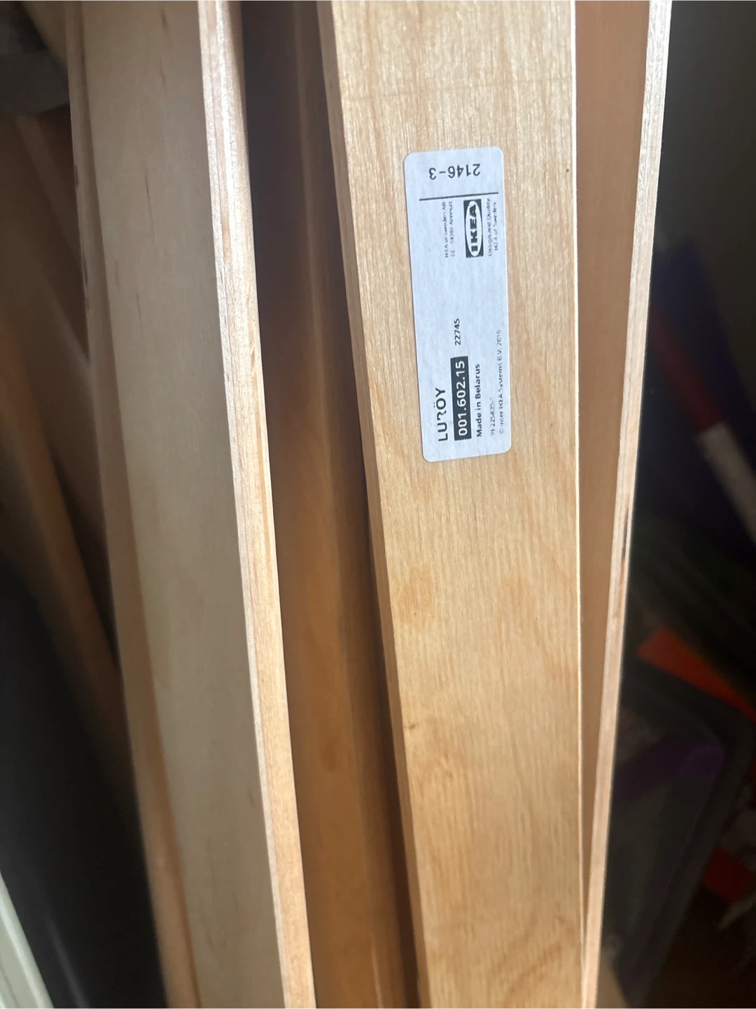 Luroy slatted bed base