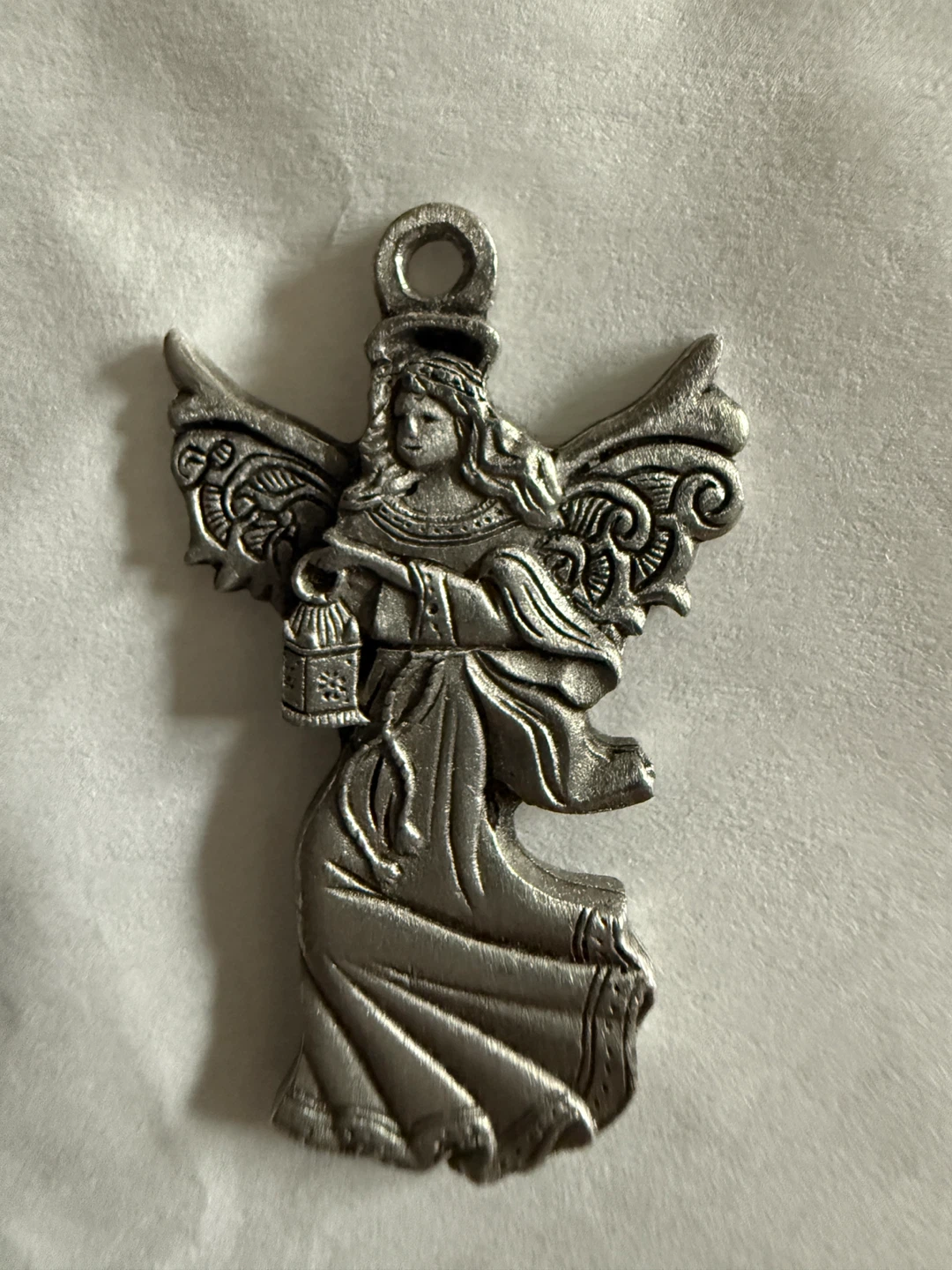 Regal Greetings & Gifts Pewter Angel Zipper Pull 🏈 - photo 2