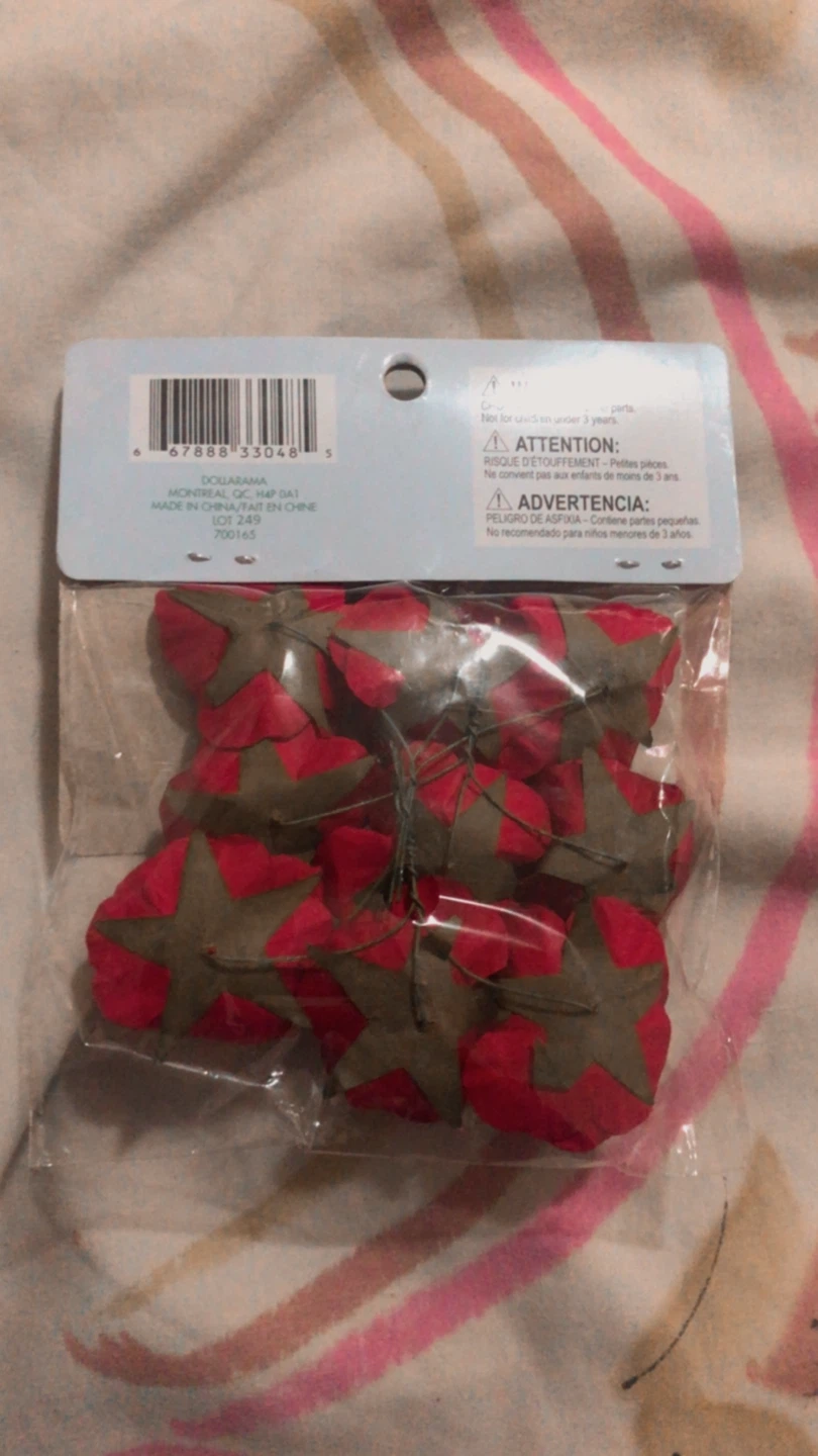 🏈 Craftie Red Paper Flowers - photo 2