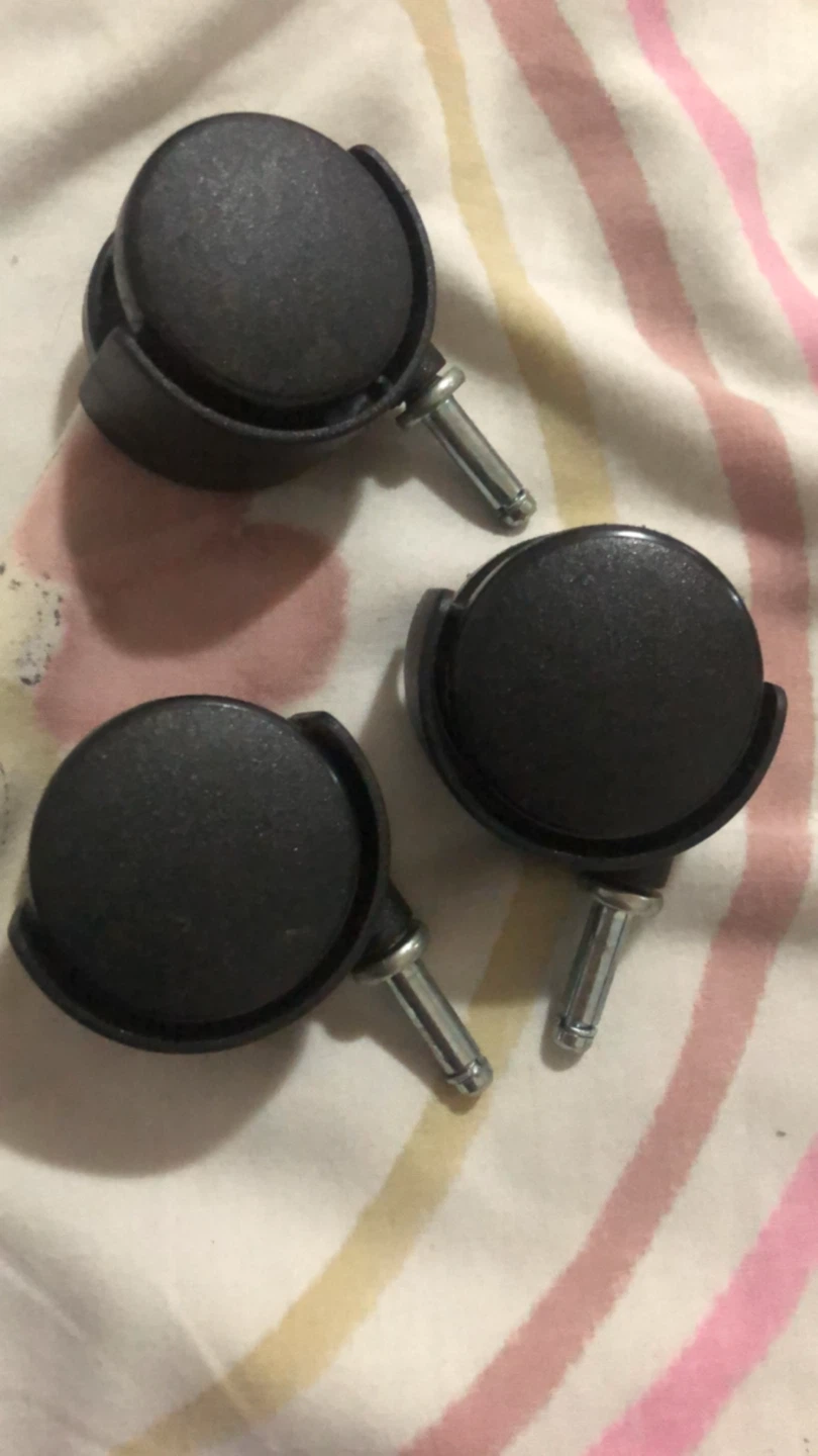 🏈 Set of 3 Storage cart or Office Chair Caster Wheels