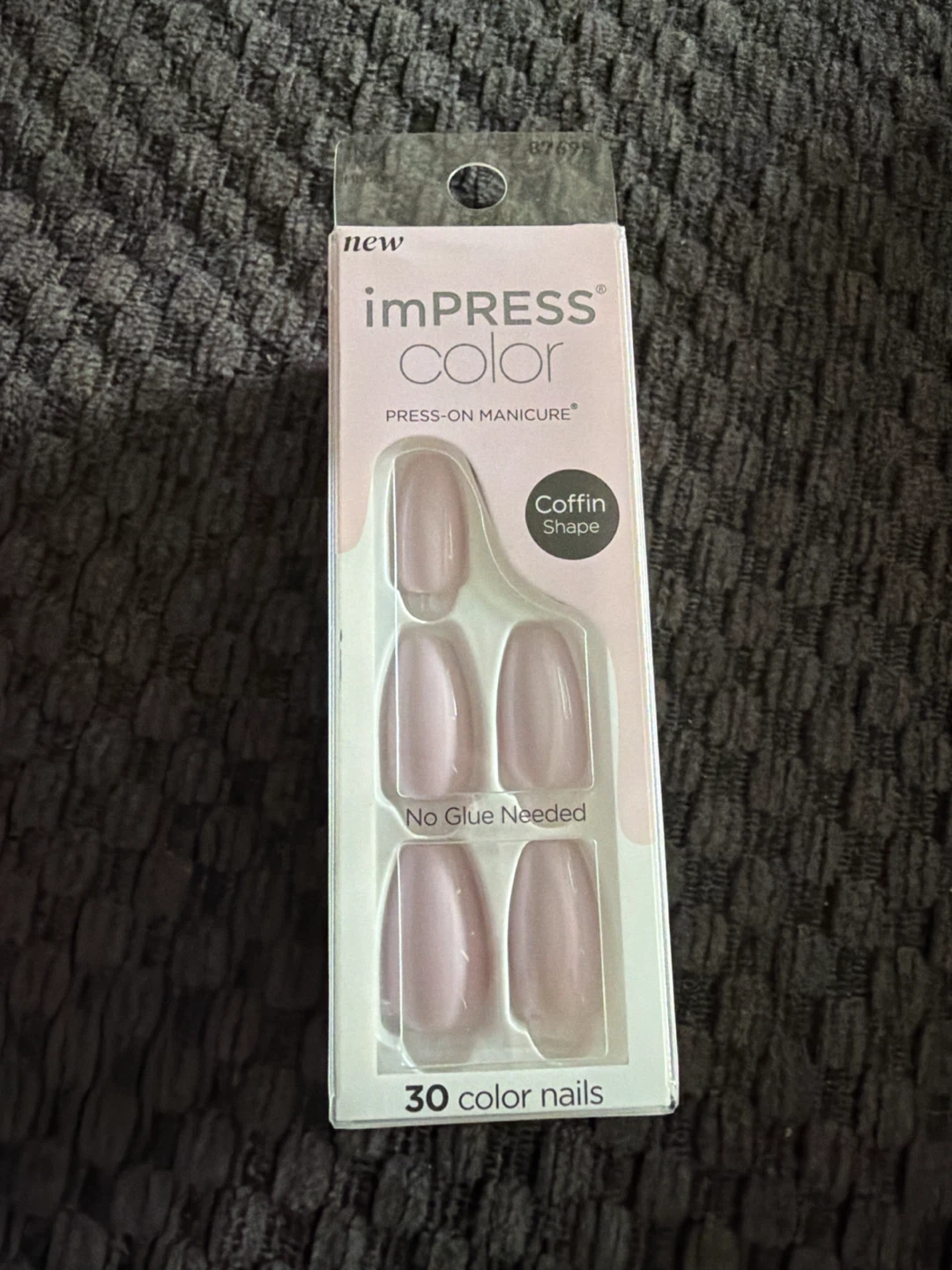 🏈 imPRESS Color Press-on Manicure - Coffin Shape
