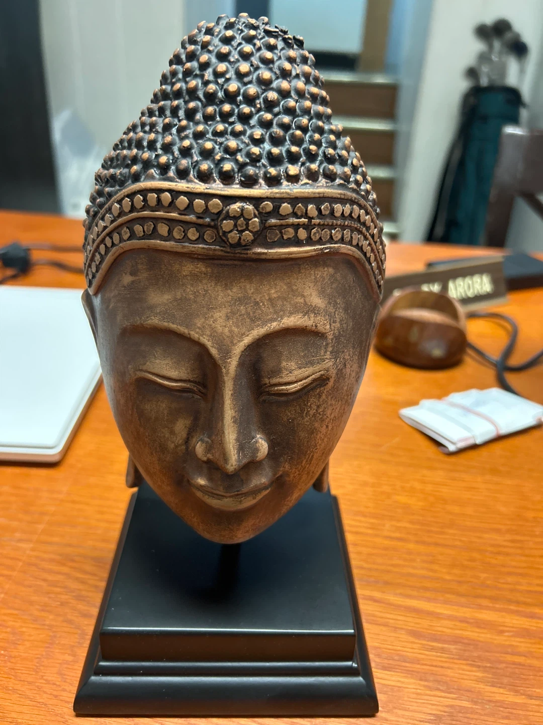 Buddha Mask with Base