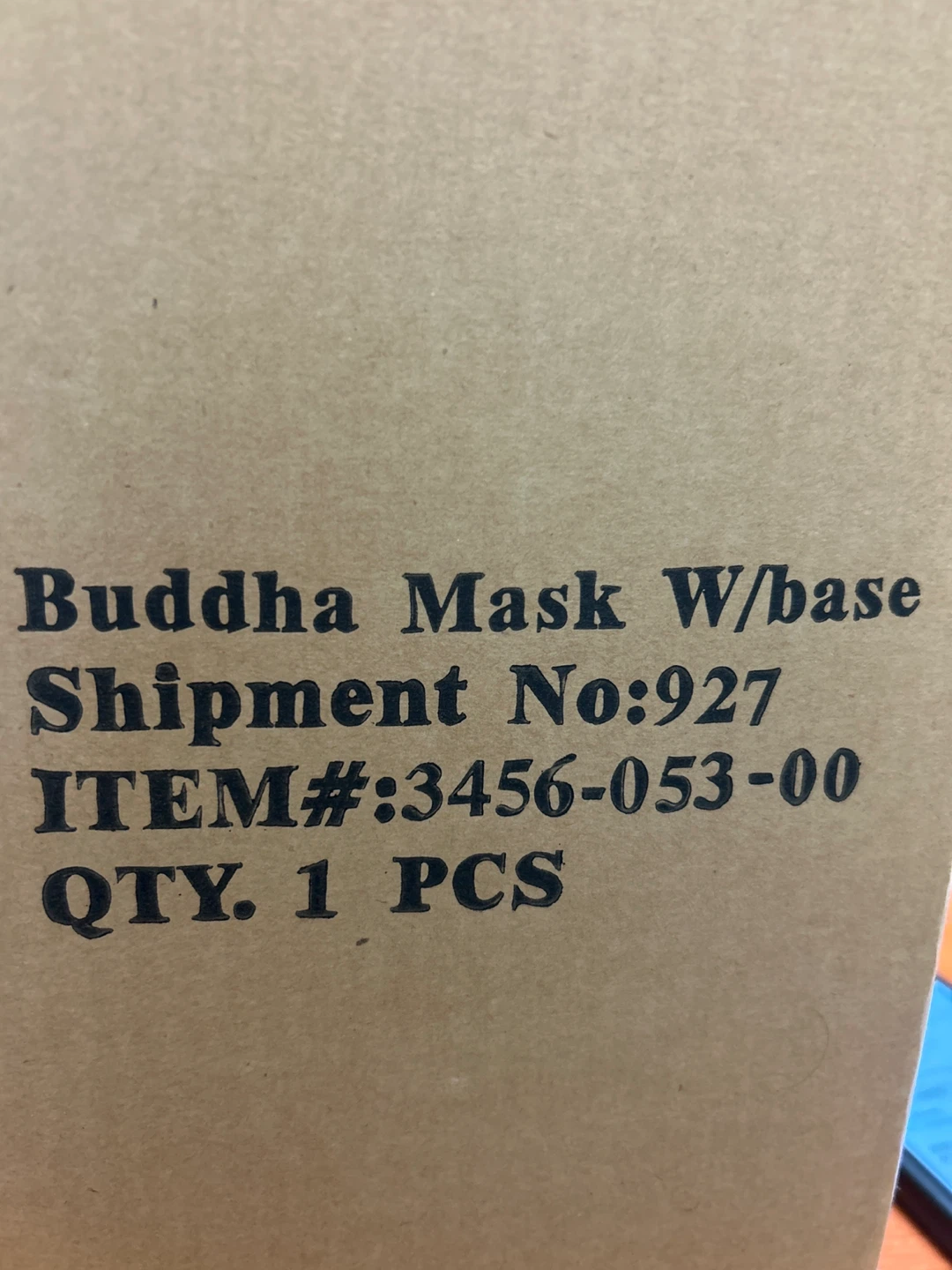 Buddha Mask with Base - photo 2