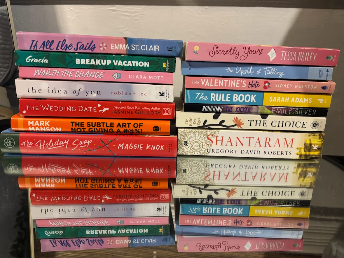 Clearing the Shelves…BOOKS