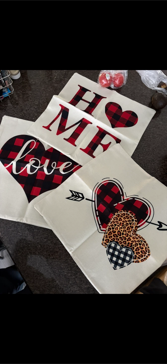 3 NEW 18” Pillow Covers