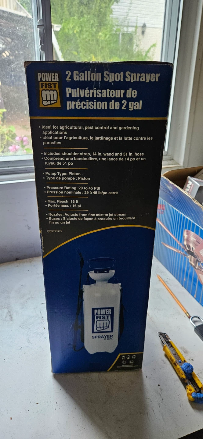 🏈 Power Fist 2 Gallon Spot Sprayer
