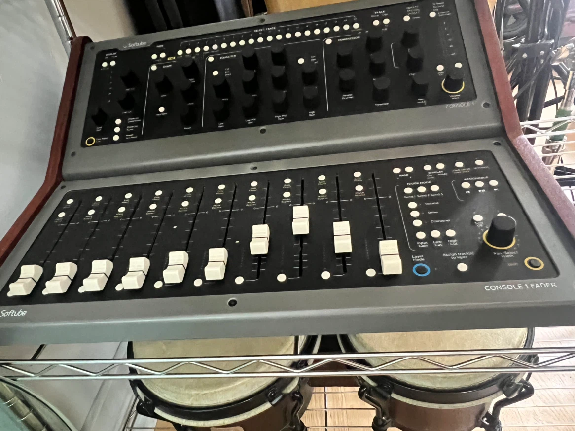 Softube Console 1 and Console 1 Fader