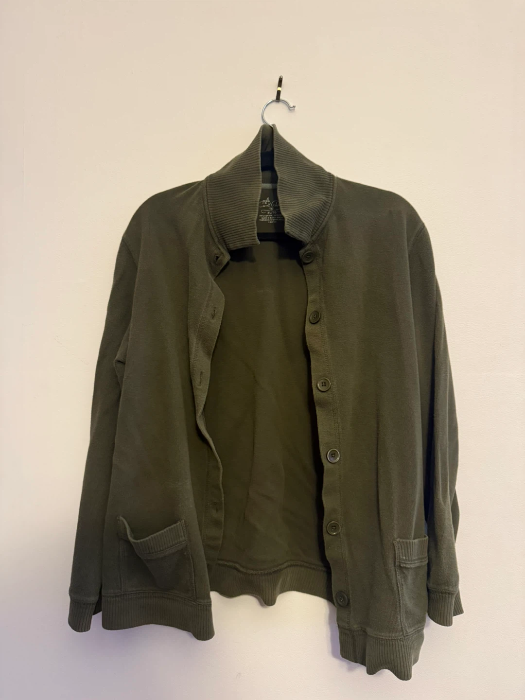 Carroll Reed Green Cardigan