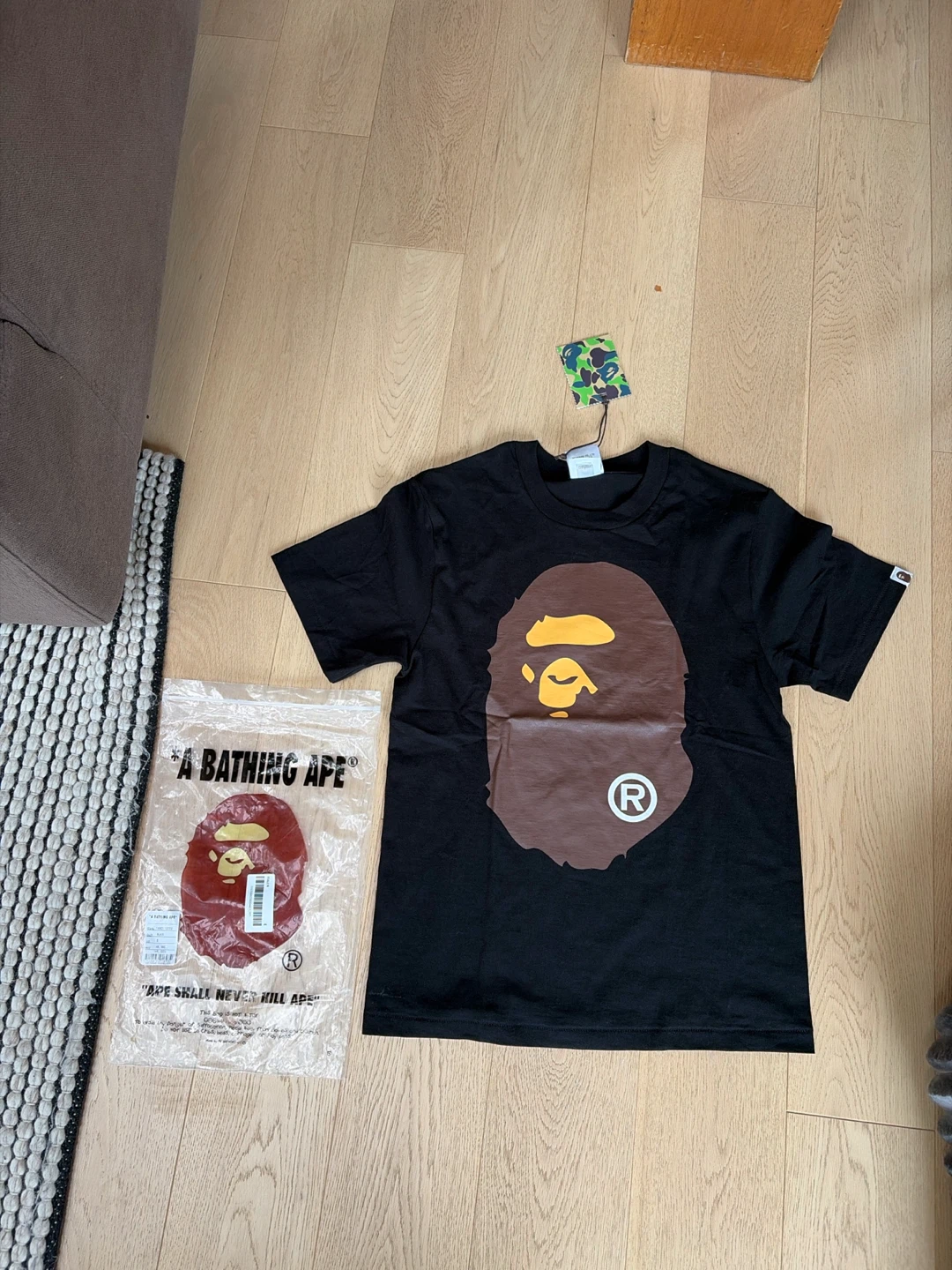 A Bathing Ape Black T-Shirt 1:1