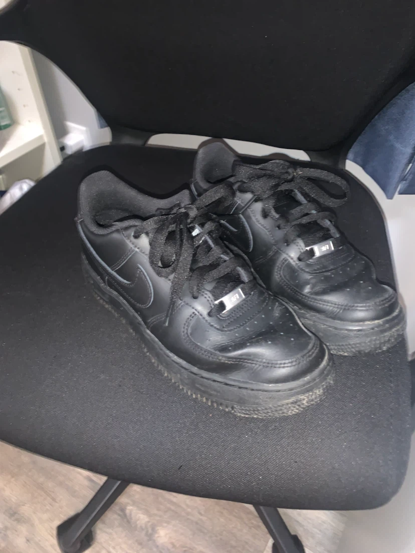 Nike Air Force 1 Low Black Sneakers - photo 2