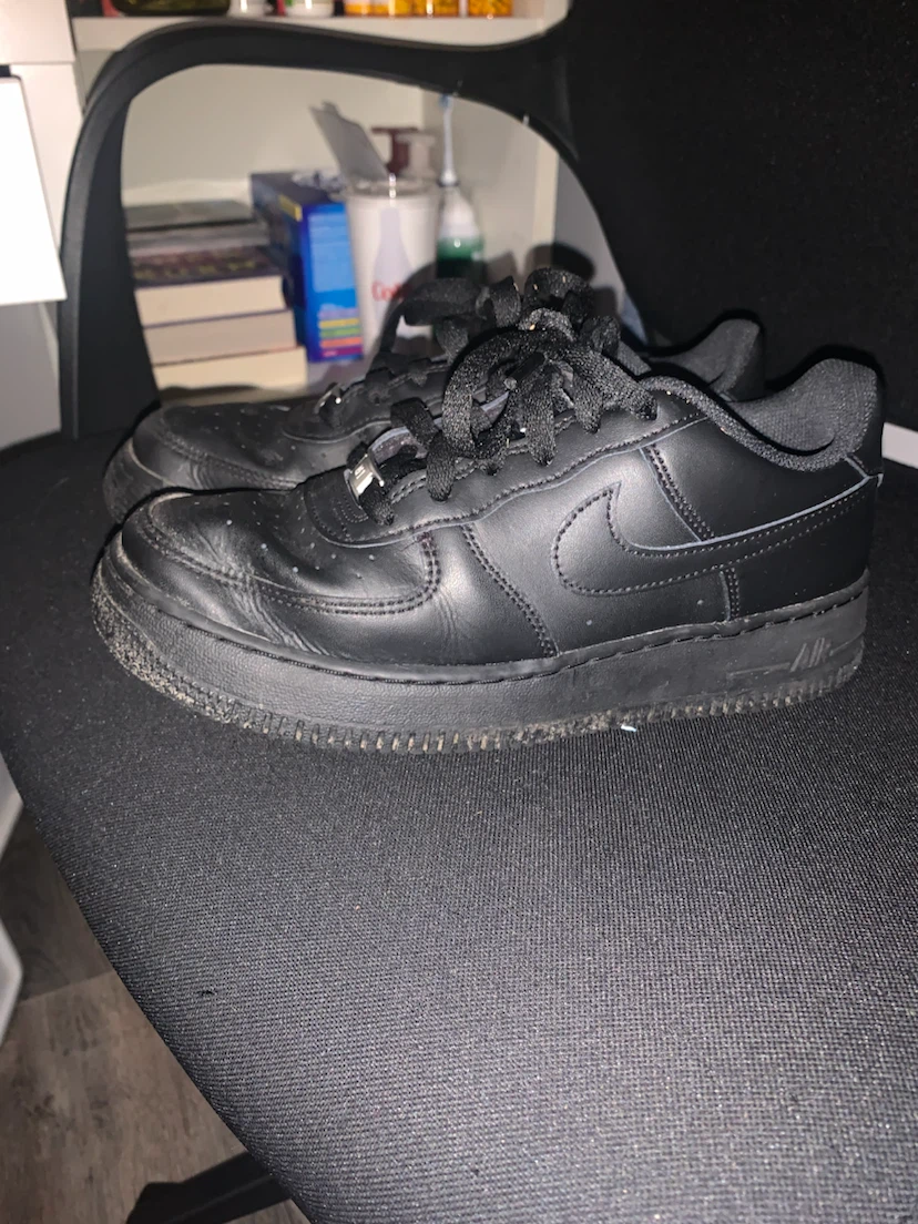 Nike Air Force 1 Low Black Sneakers - photo 3