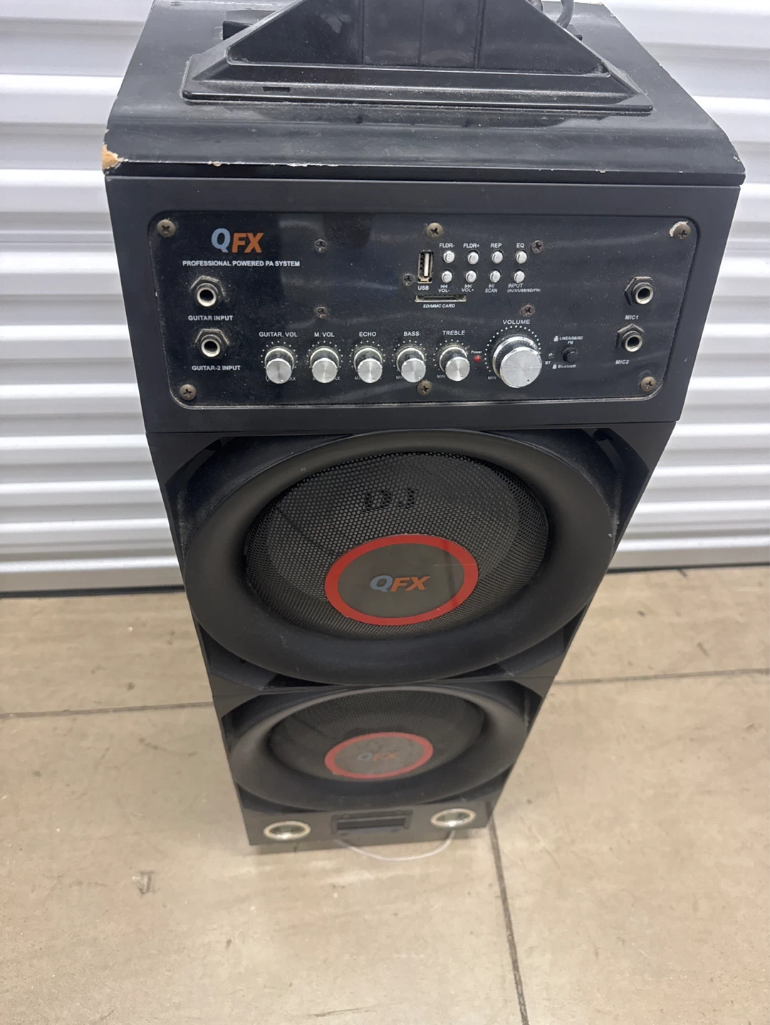 QFX PBX-3011BT Professional Powered PA System - photo 2